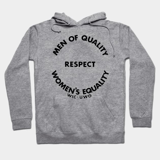 MEN OF QUALITY Hoodie by TheCosmicTradingPost